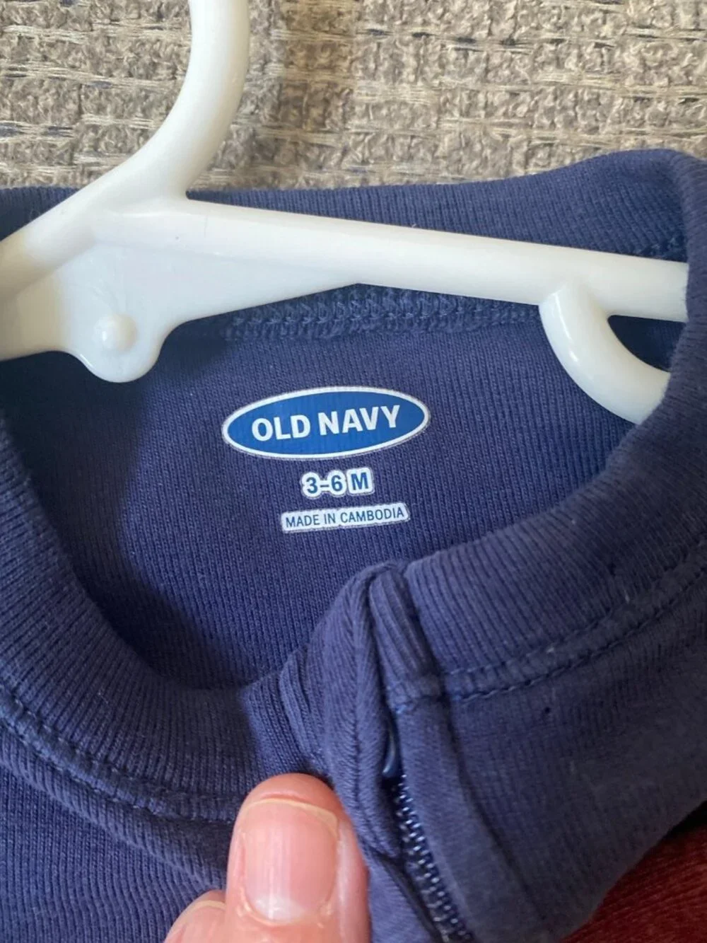 Old Navy Unisex Baby Clothes Bundle 3-6 Months/6-9 Months 4 Zip Sleepers